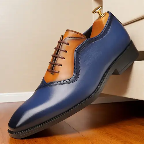 mens blue dress shoes sold on Temu United States mens blue dress shoes sold on Temu United States