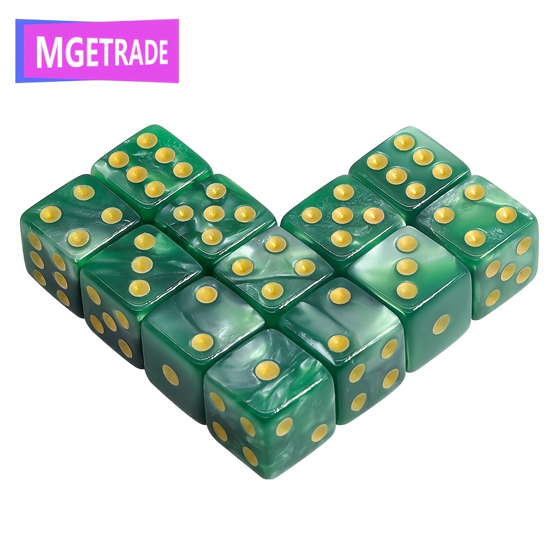 12pcs Luminous Dice Set for Role-Playing Games