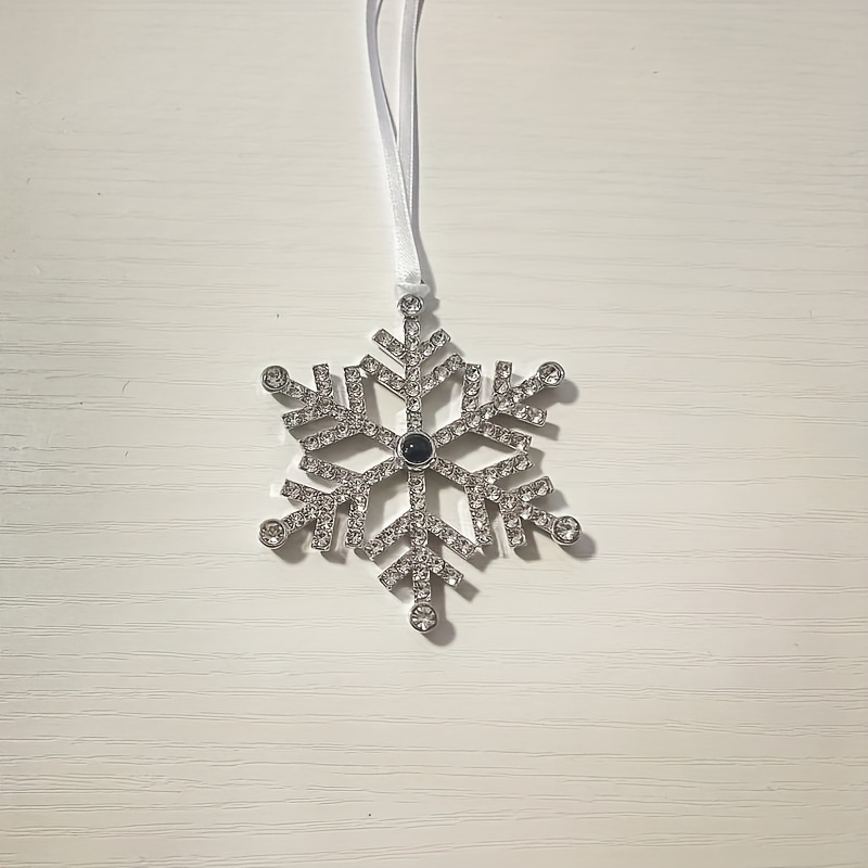 TEMU (customized) Projection Picture Decoration, Personalized Christmas Snowflake Gadgets, Personalized Christmas Decorations, Customized Photo