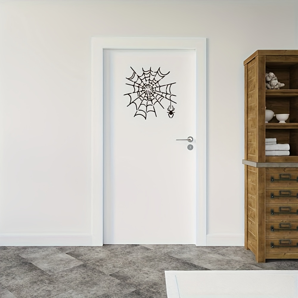6-Inch Spider Web Stencil for DIY Crafts and Decoration