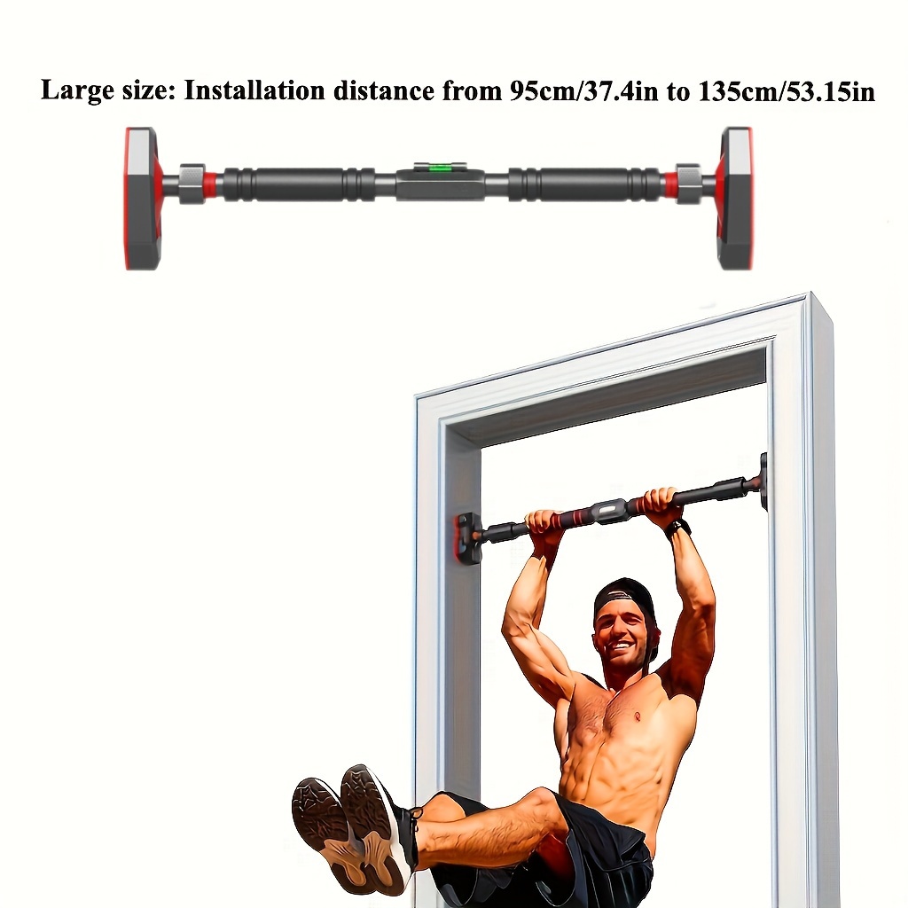 Sportneer Tension Pull Up Bar No Screws Push Up Bar Sportneer Pull