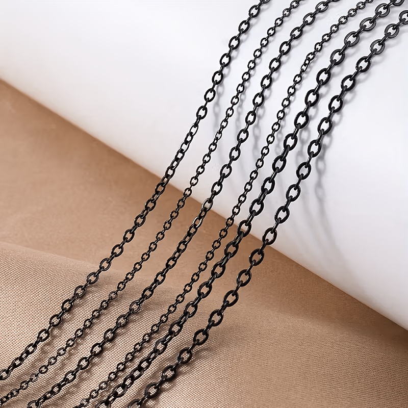 Unisex 316L Steel O-Ring Chain Necklace