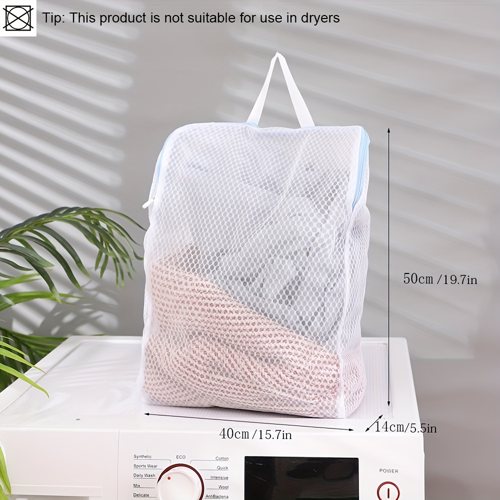 Honeycomb Mesh Laundry Bag Upgraded Portable Handheld - Temu