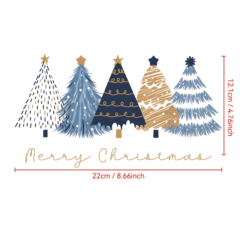 Image of Your Different Christmas Tree - Heat Transfer Vinyl Stickers - Easy To Iron, Washable, Durable, Suitable For T-shirts, Masks, Jeans, Backpacks And Pillows - Ironing Transfer Stickers