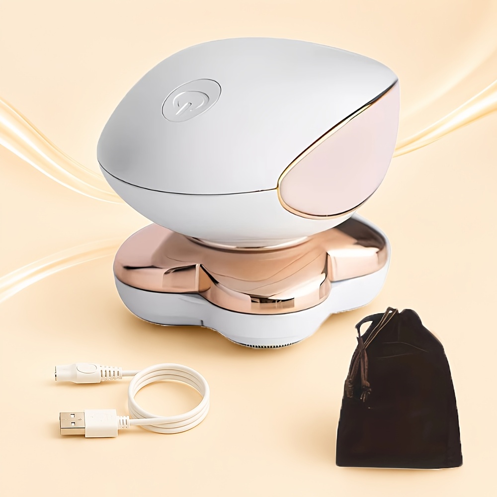 Women's Full-body Electric Shaver And Hair Trimmer, Portable Full-body Hair Removal Tool, 4-head 360-degree Rotating, Usb-rechargeable, Suitable For , Bikini Area, Legs, , Chest, And Underarms.