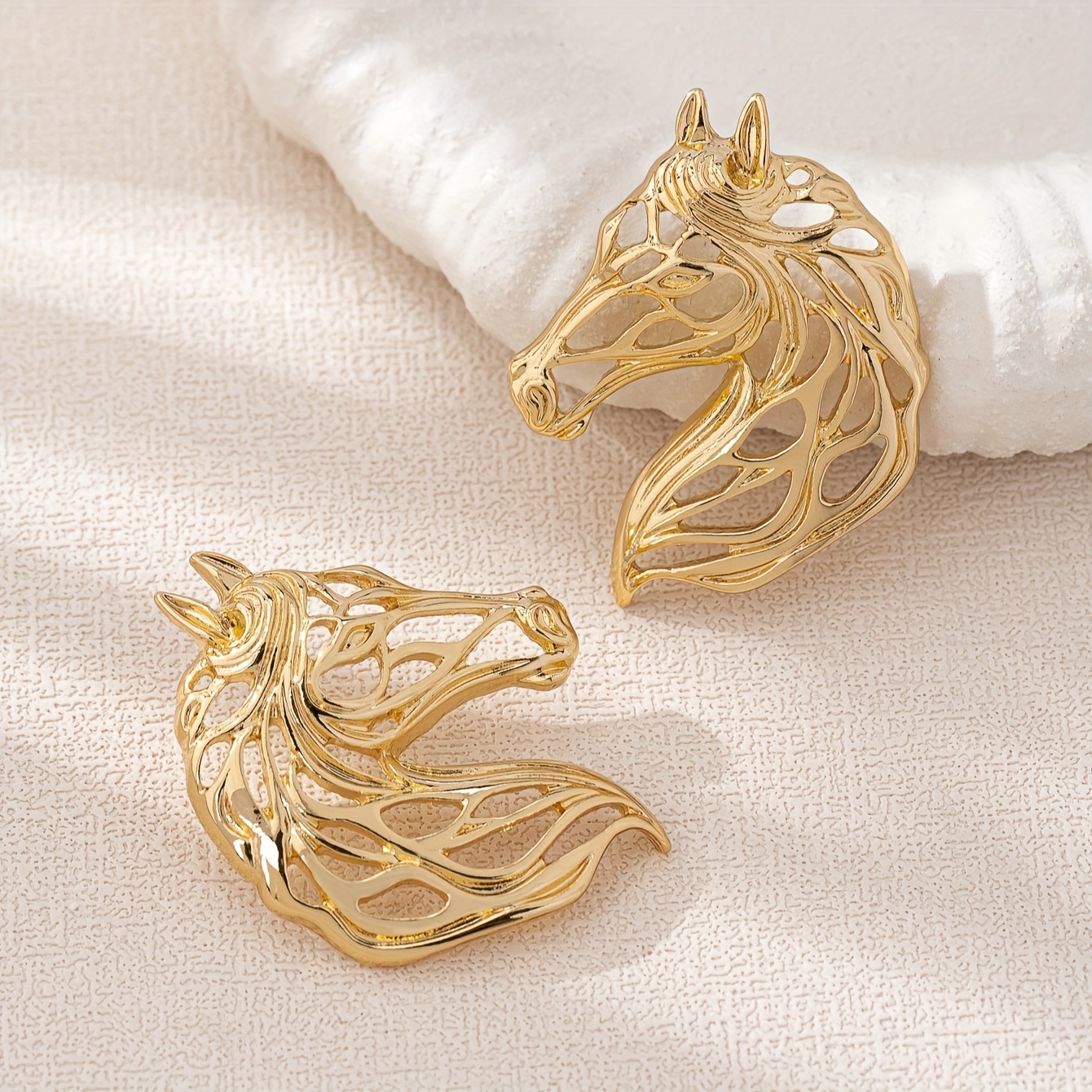 TEMU Of European And Design Out Personality Women's Earrings