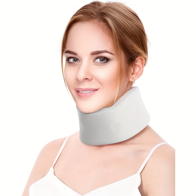 

1pc Neck Brace For Sleeping, Soft Foam Cervical Collar For Neck Pain And Support Spine Pressure, Universal Wraps Keep Vertebrae Stable For Cervical Spine Pressure
