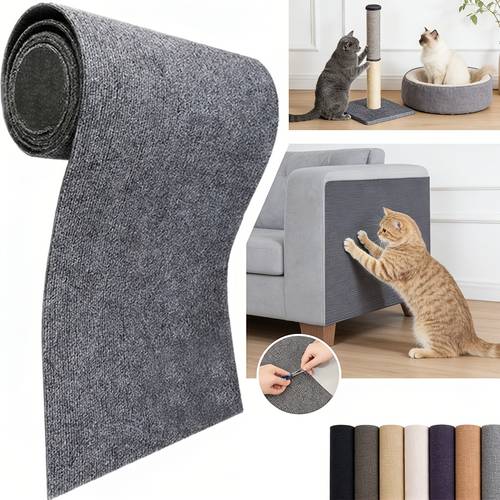 item picture cat scratching stickers for home use indoor long lasting self carpet versatile and durable cat scratching board interactive pet cat climbing mat