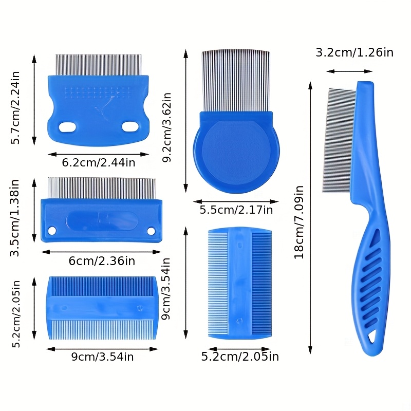 6pcs flea and lice combs stainless steel double sided pet grooming tool dematting brush for dogs cats puppies and kittens tear stain remover hair removal supplies dog grooming supplies   brush dog grooming grooming combs for dogs   dog grooming supplies and accessories ergonomic pet brush doublesided comb rustresistant grooming tool   combs puppy grooming cat owners