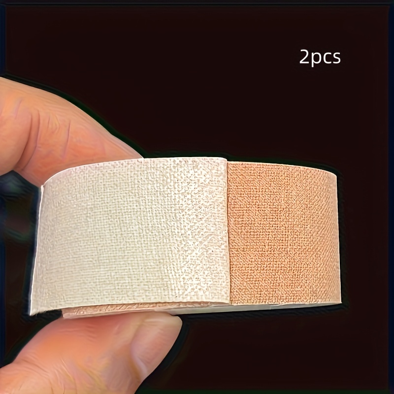 1/2/4/7/11pcs Heel Crack Repair Tape, Wide Hypoallergenic Canvas Bandage & Adhesive Strapping For Dry, Cracked Heels & Feet