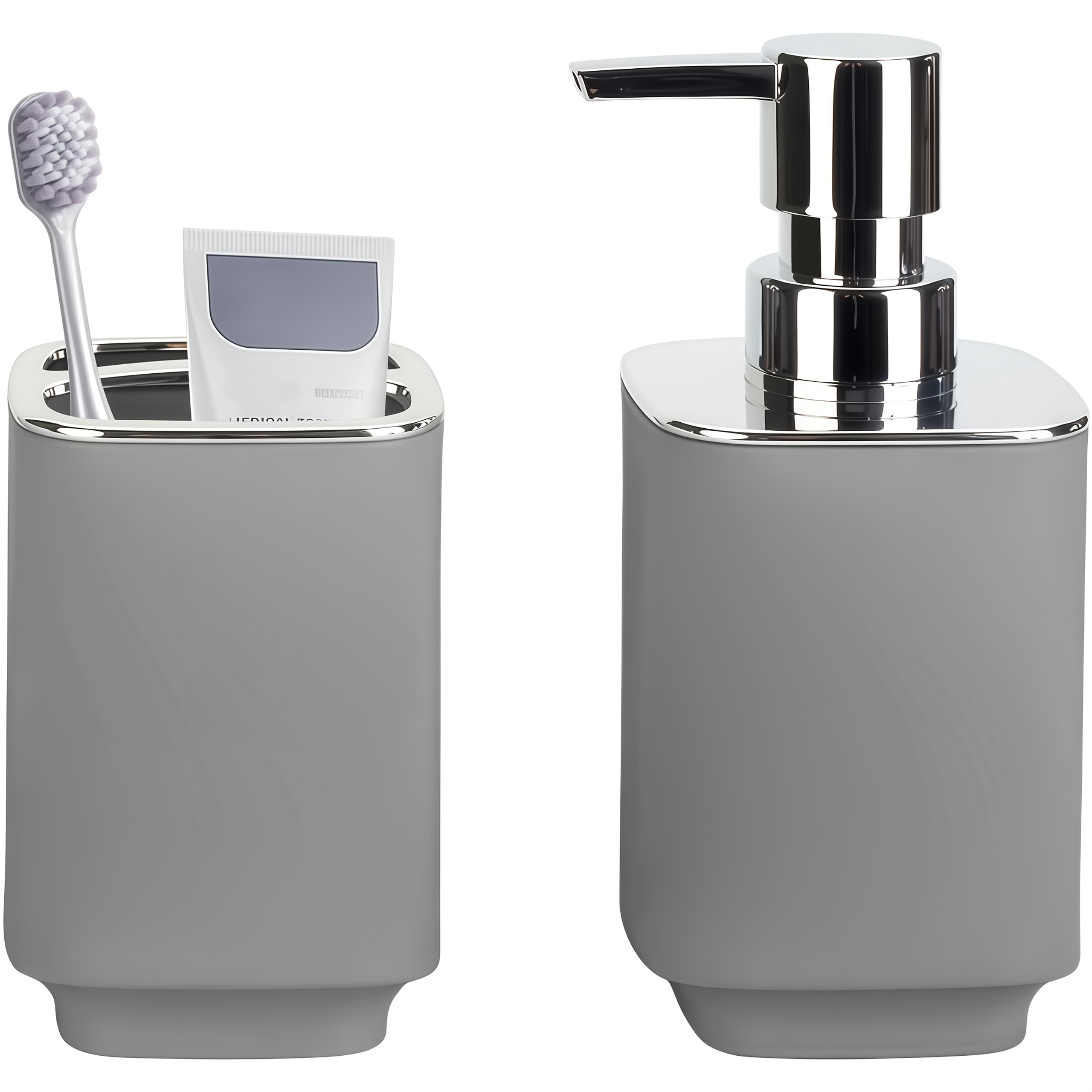 TEMU 2pcs, Soap Dispenser Set, Bohemian Bathroom Hand Soap Dispenser And Toothbrush Holder Set, Bathroom Decor