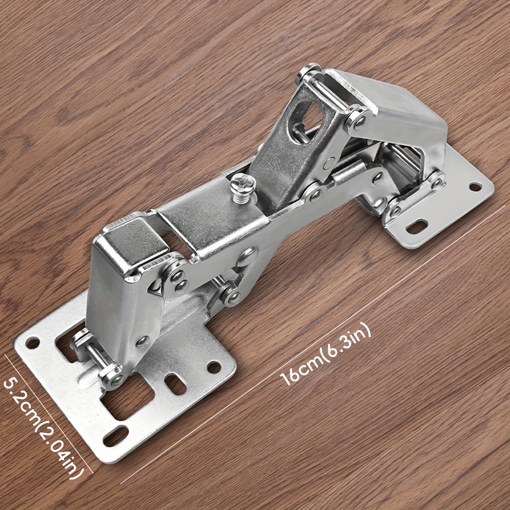 170 degree no drill buffer hinge extra thick plate thickness Temu United Kingdom