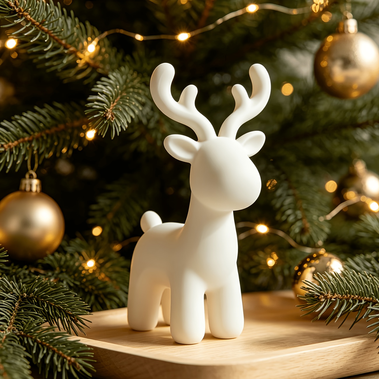 TEMU Reindeer, Small Desktop Ornament