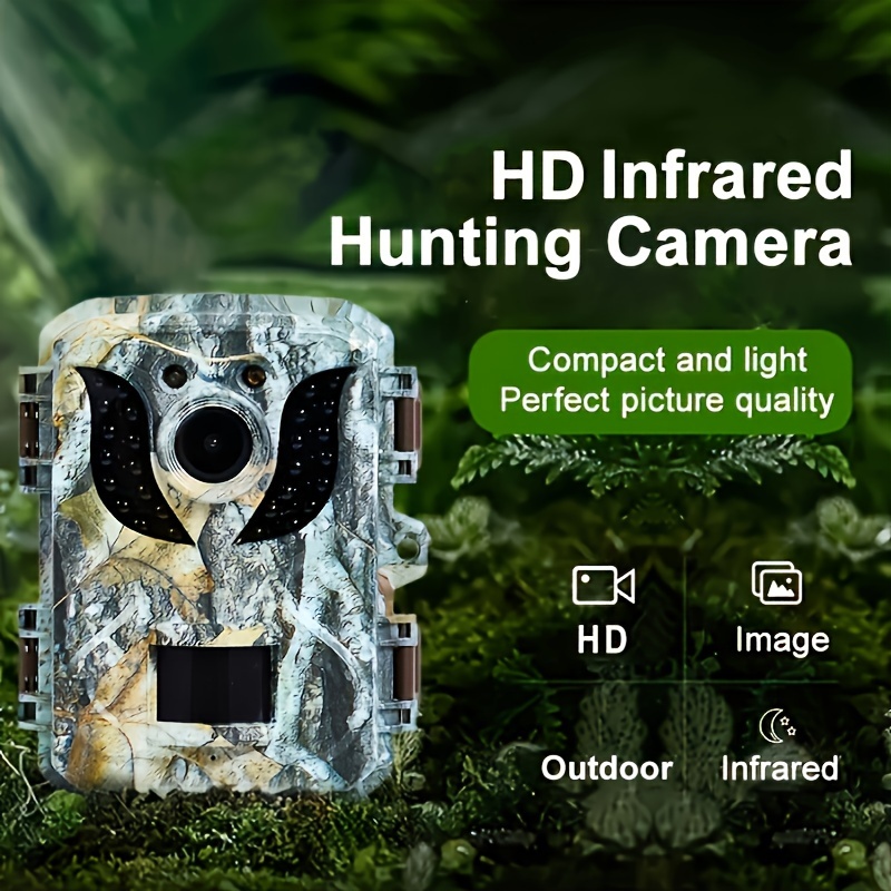 Wildlife infrared fashion outdoor camera