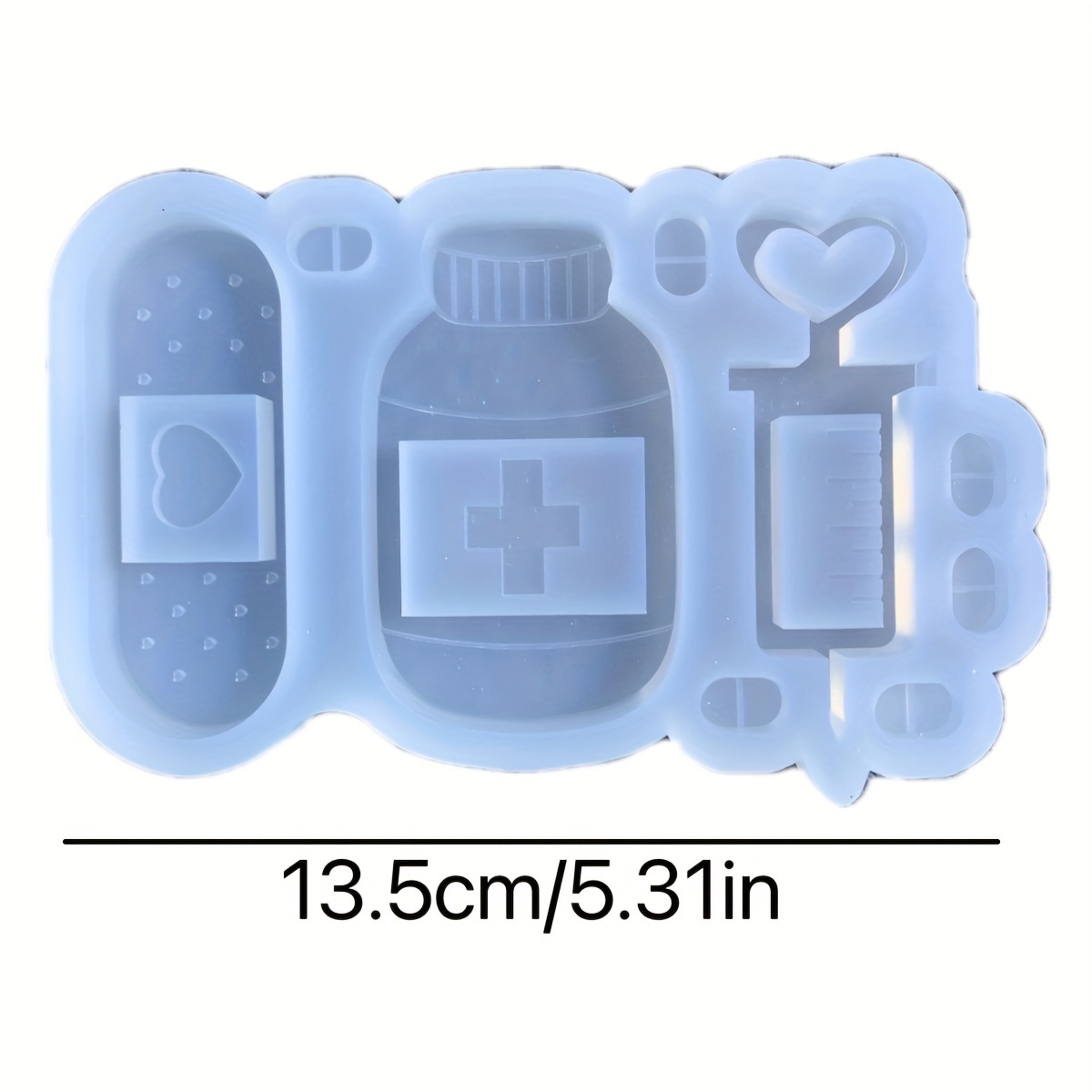 Image of Silicone Resin Casting Molds For Keychains And Jewelry Making - Durable, Flexible Rectangle Molds For Diy Crafts, Charms, And Decorations, Jewelry Casting Supplie
