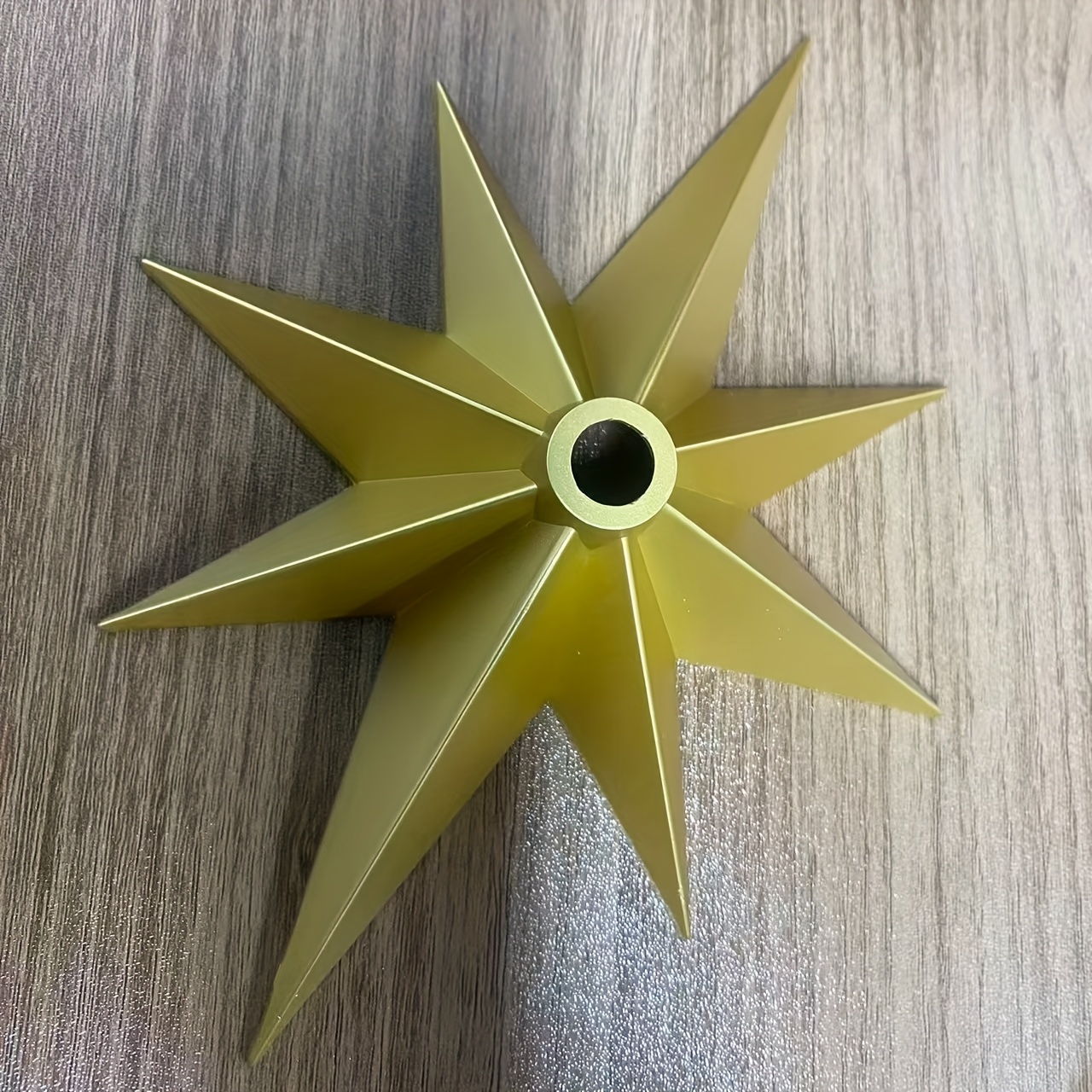 TEMU 1 gancio a stella a da 7.08 pollici, materiale da 7.08 pollici, gancio decorativo per pareti e in stile retr簷 e , per appendere lampadari, vasi