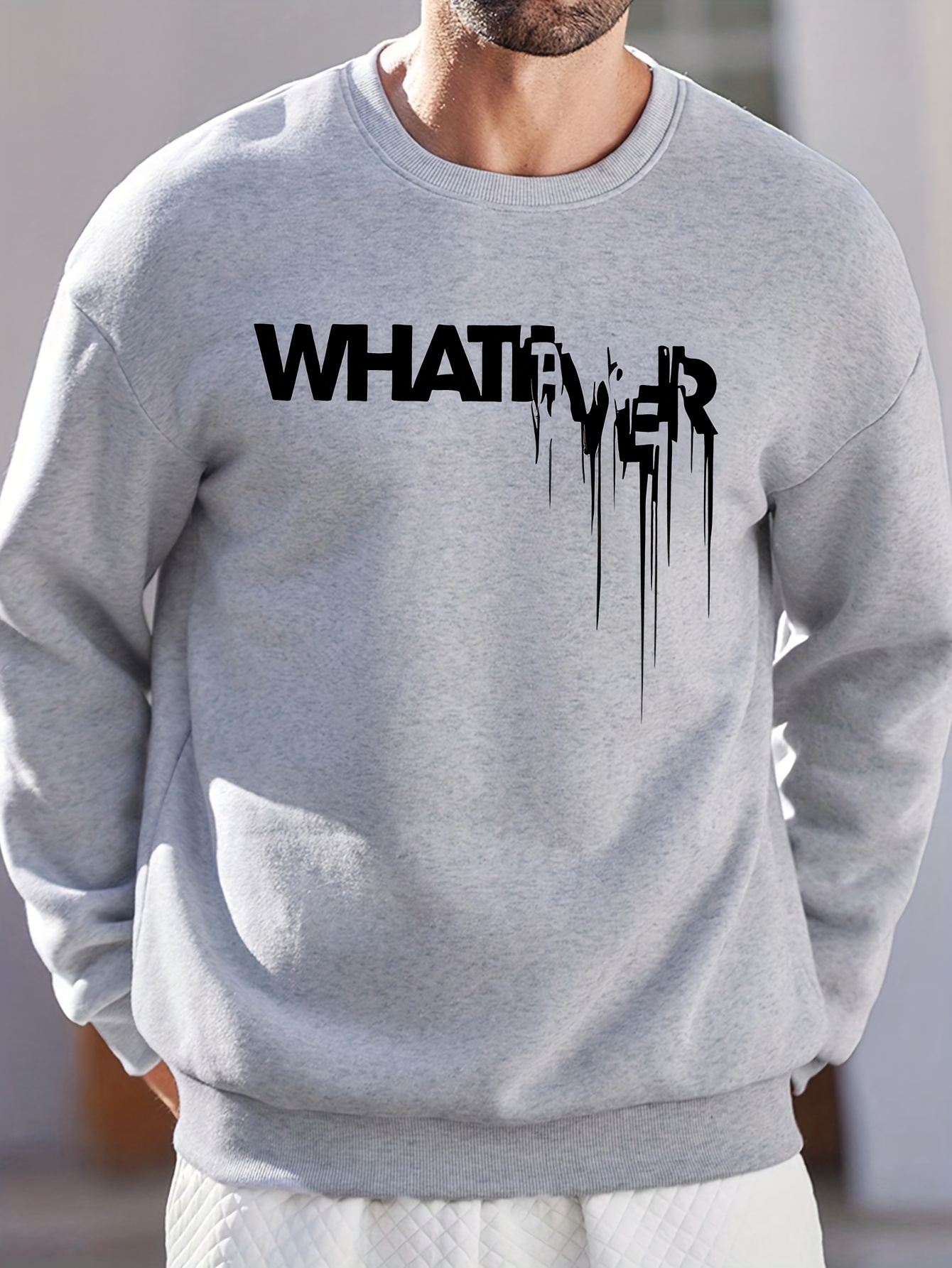 fashionable creative simple printed men's versatile round Temu