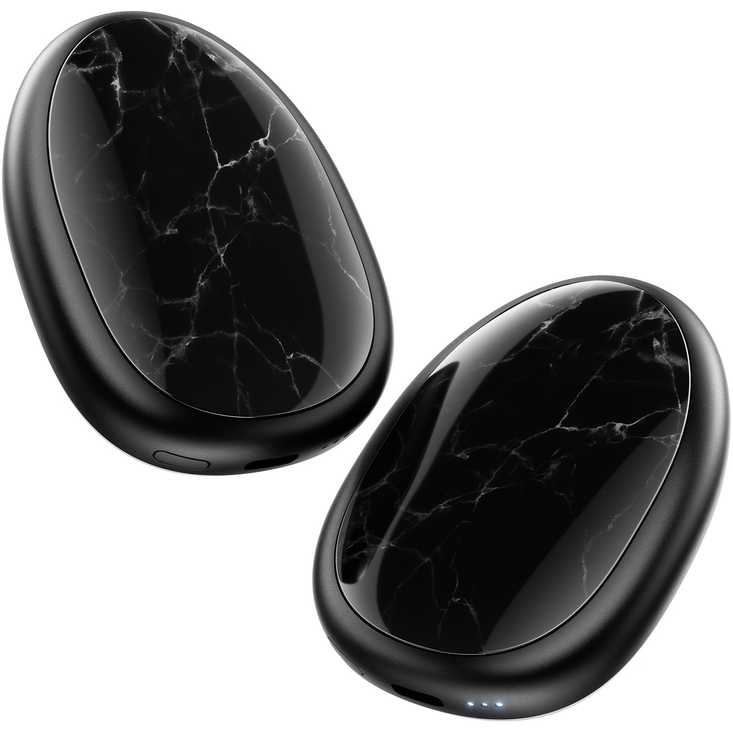 TEMU Rechargeable Hand Warmers 2 Pack, Magnetic 2-in-1 Reusable Electric Hand Warmer, 3 Heat Settings Portable Pocket Hand Heater Gifts For Women Men Christmas, Skiing, Camping, Hunting