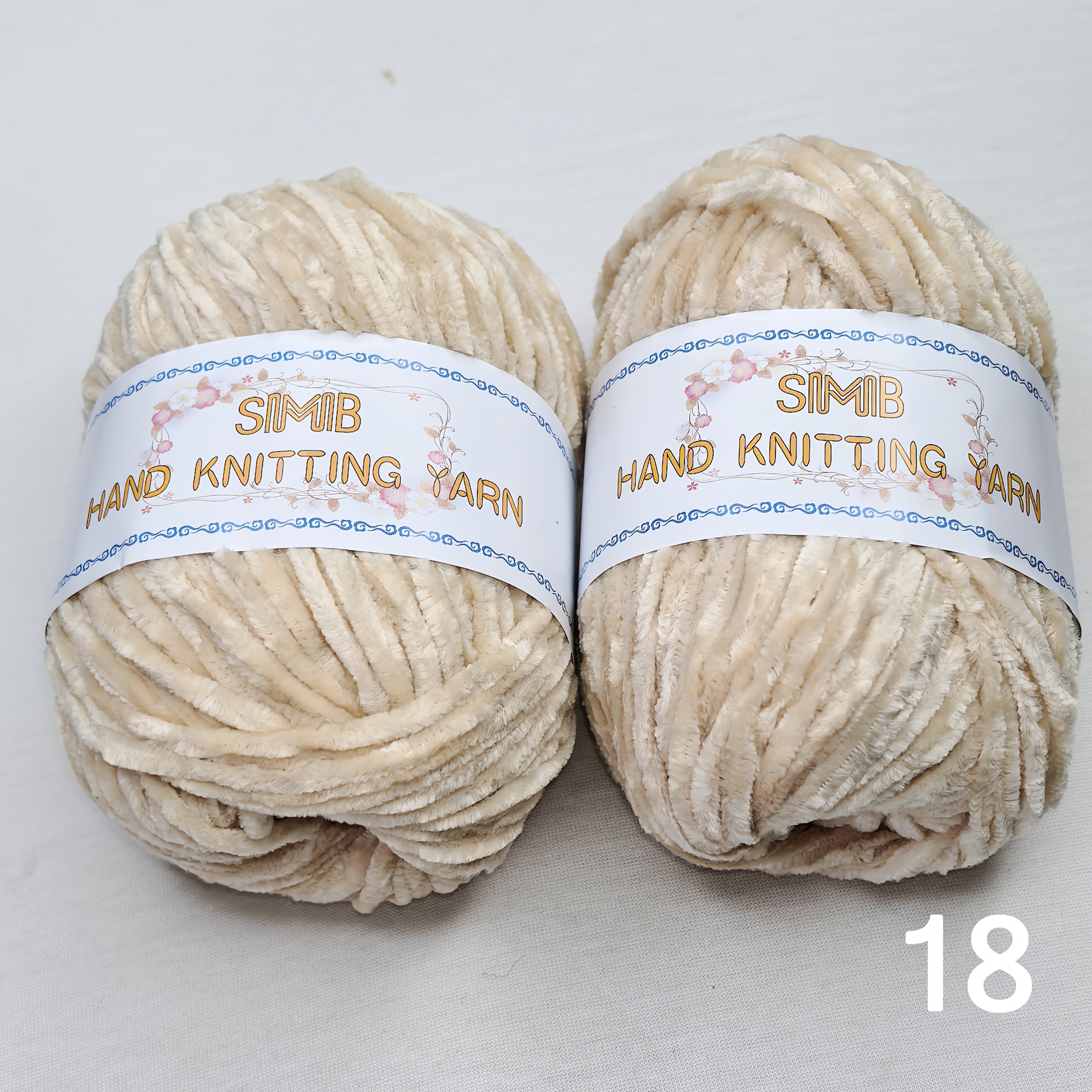 2- Of Chenille Velvet Yarn, 100% Polyester Soft Warm Plush Thread For Crochet Knitting Doll Scarf Bag Materials, 50g/bundle Multicolor Gift