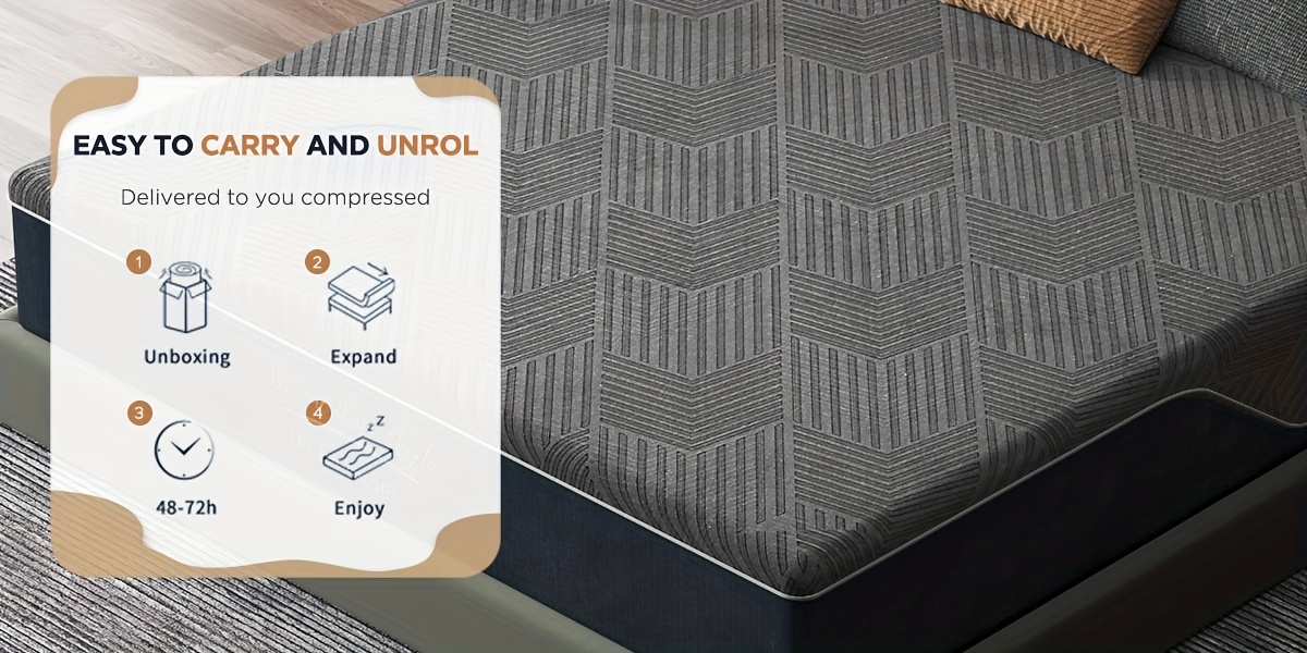 SOGES Bamboo Charcoal Memory Foam Mattress 23 SOGES Bamboo Charcoal Memory Foam Mattress