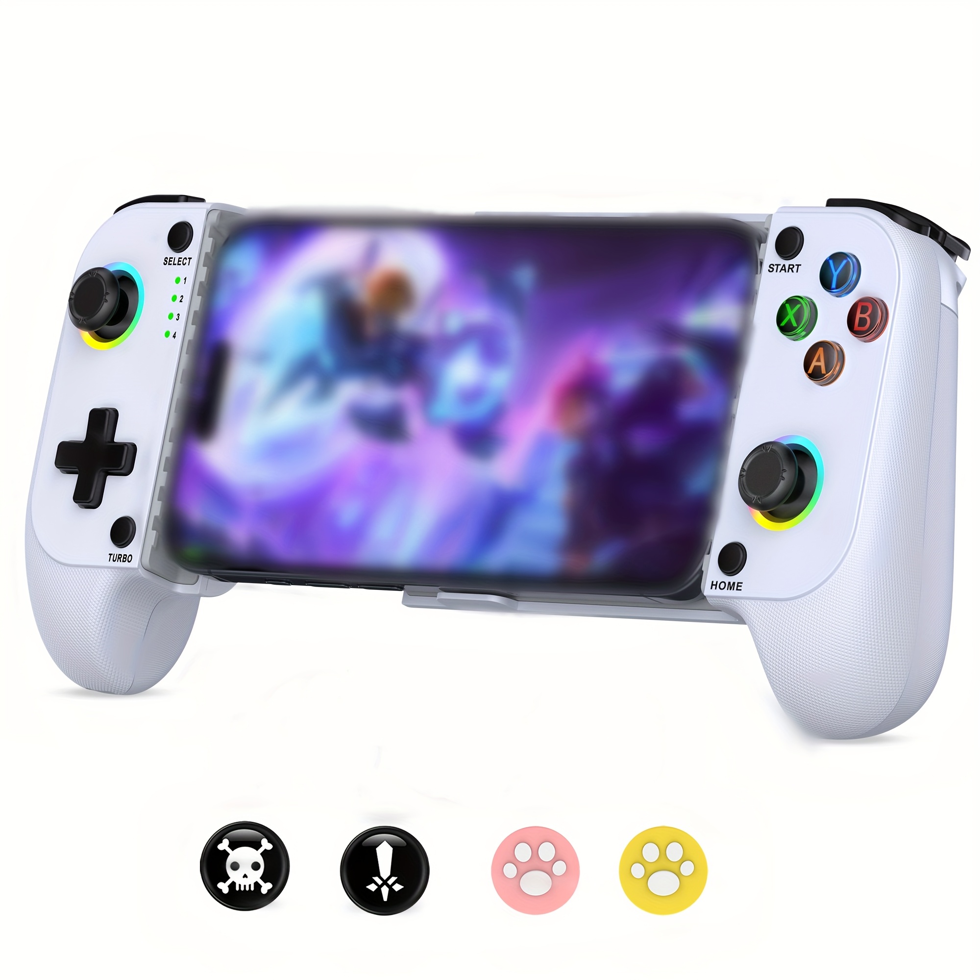 

Mobile Gaming Controller For /, Wireless Gamepad For , ,arcade,,white