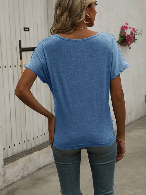 directional womens casual short sleeve t shirt top