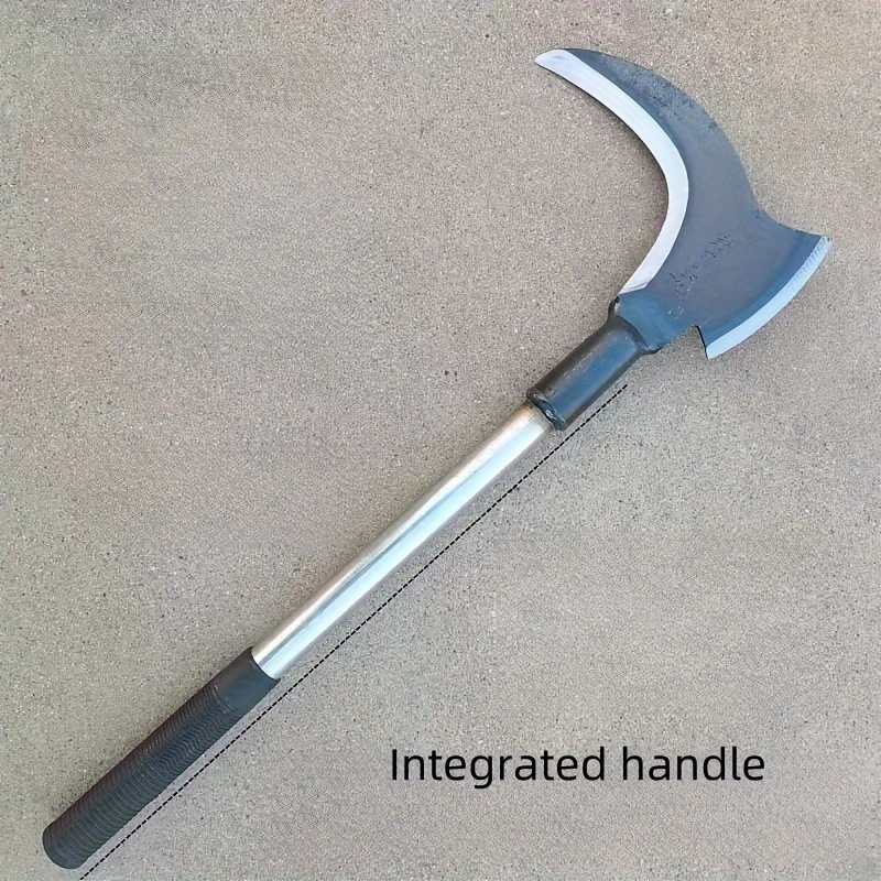 

Versatile Manganese Steel Dual-purpose Sickle - Perfect For Gardening, Lawn Cutting & Firewood Chopping