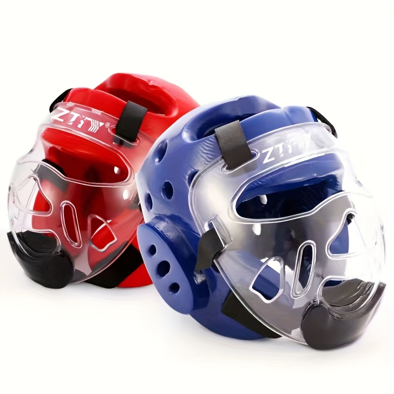 máscara de taekwondo,   de boxeo, protector de cabeza para  , equipo protector de  , protector de cabeza para competición y entrenamiento, espuma nbr engrosada