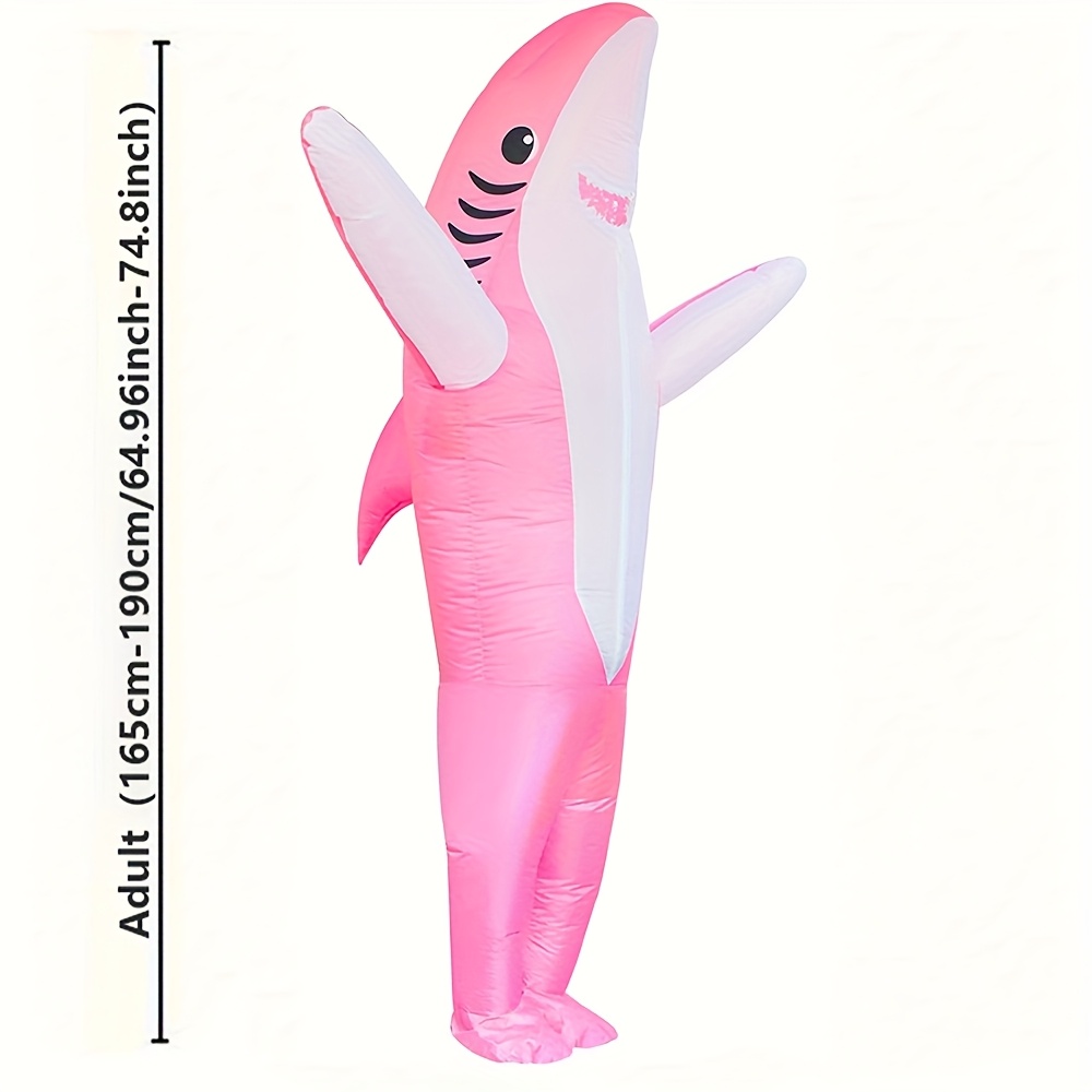 gonfiabile vestito da squalo per bambini