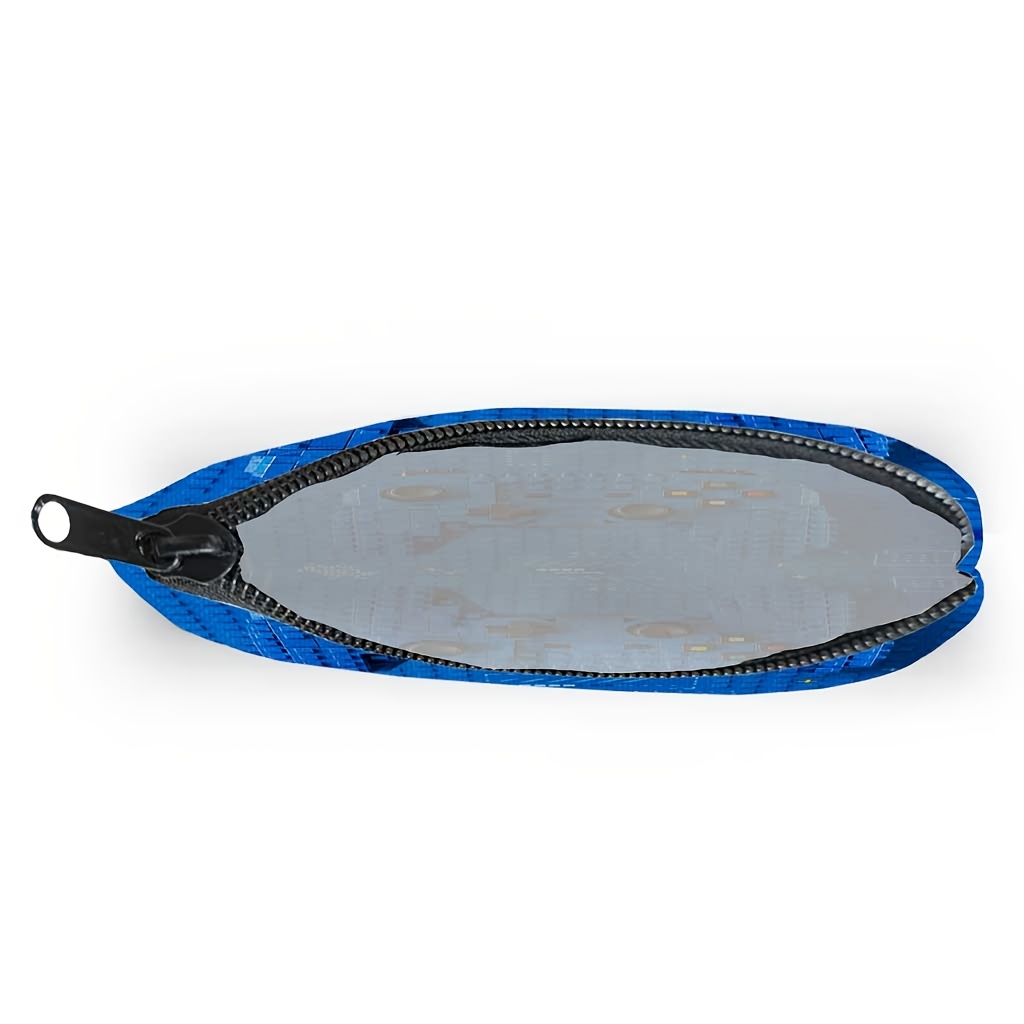 [printed Design-not Textured] Football Pattern Coin Purse, Easy Zipper Storage Bag, Portable Card Holder, A Suitable Gift For Men
