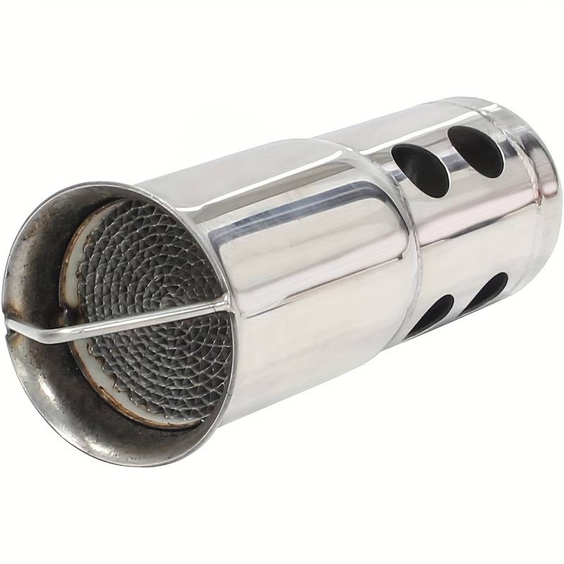 LAVA 48mm Motorcycle DB Killer Exhaust Baffle - Stainless Steel Muffler Insert - Universal
