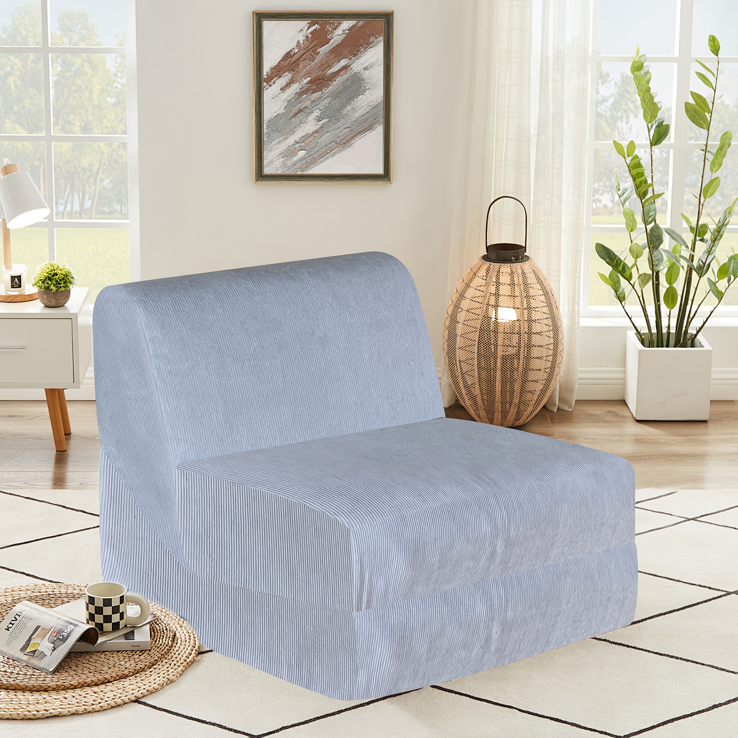 folding sofa bed convertible sofa bed corduroy fabric - Temu South