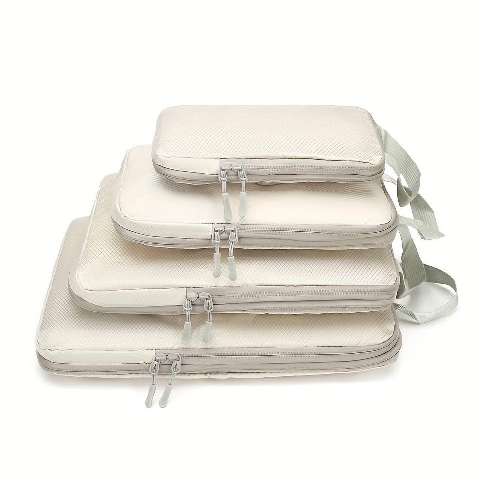 TEMU A Set Of 4pcs Four-piece Set Or Mesh Four-piece Set, Compressed For Easy Carrying