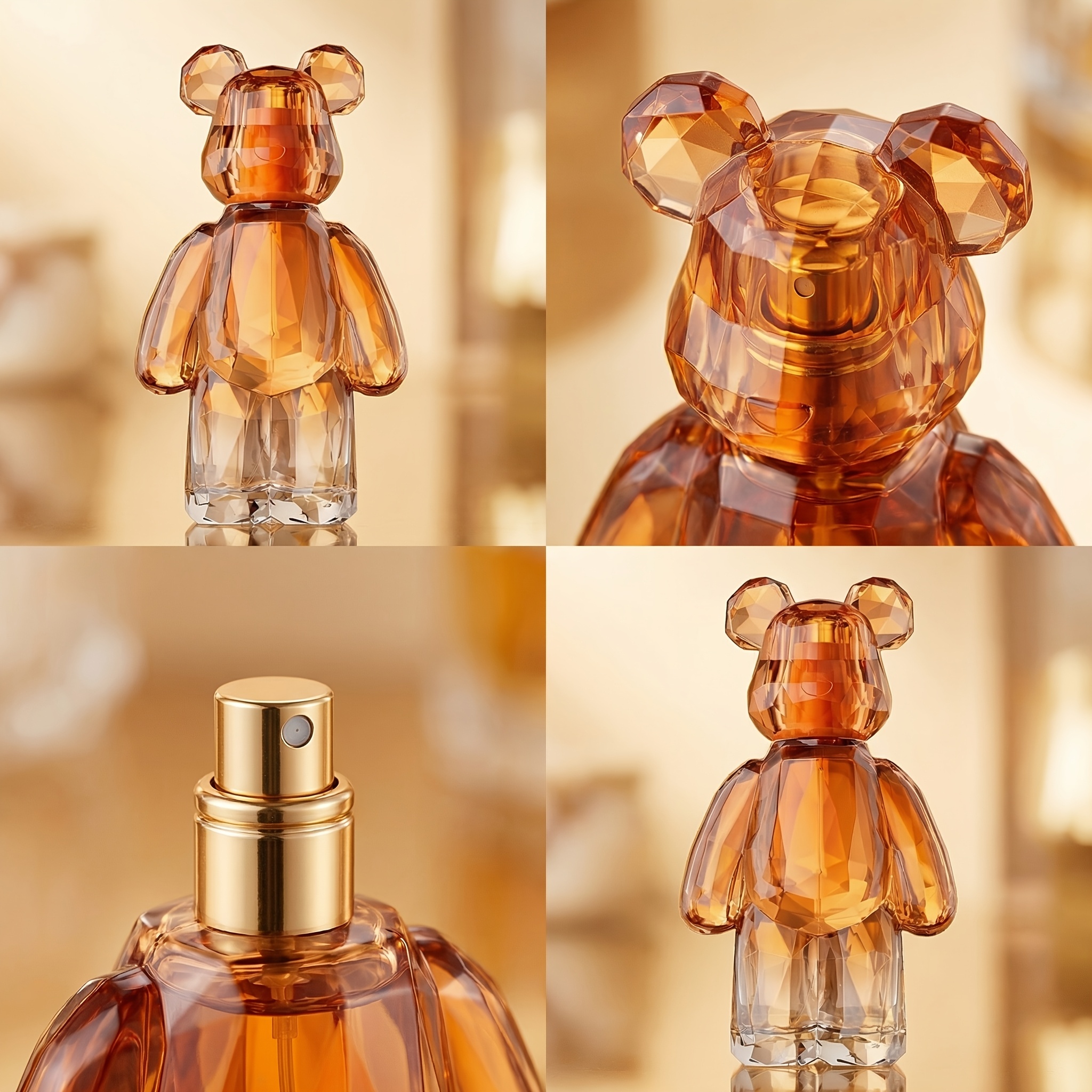 Image of 100ml Synthetic Synthetic Gemstone Bear Perfume, Fragrance For Men, Suitable For Daily Use And Christmas Gifts