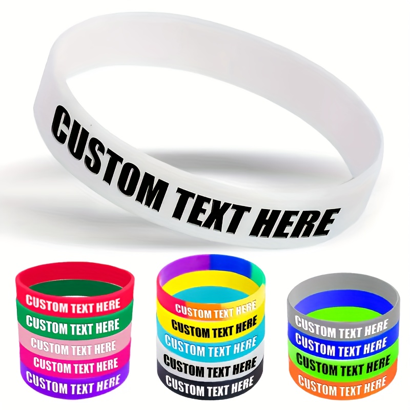 79pcs Customizable Silicone Bracelets with Paw Print Logo, Vibrant Colors