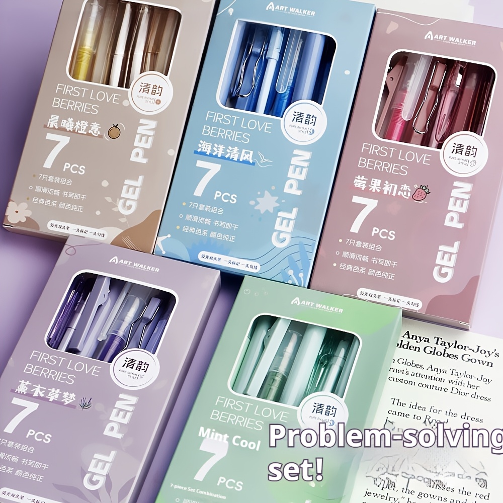 gel ink pens sold on Temu United States