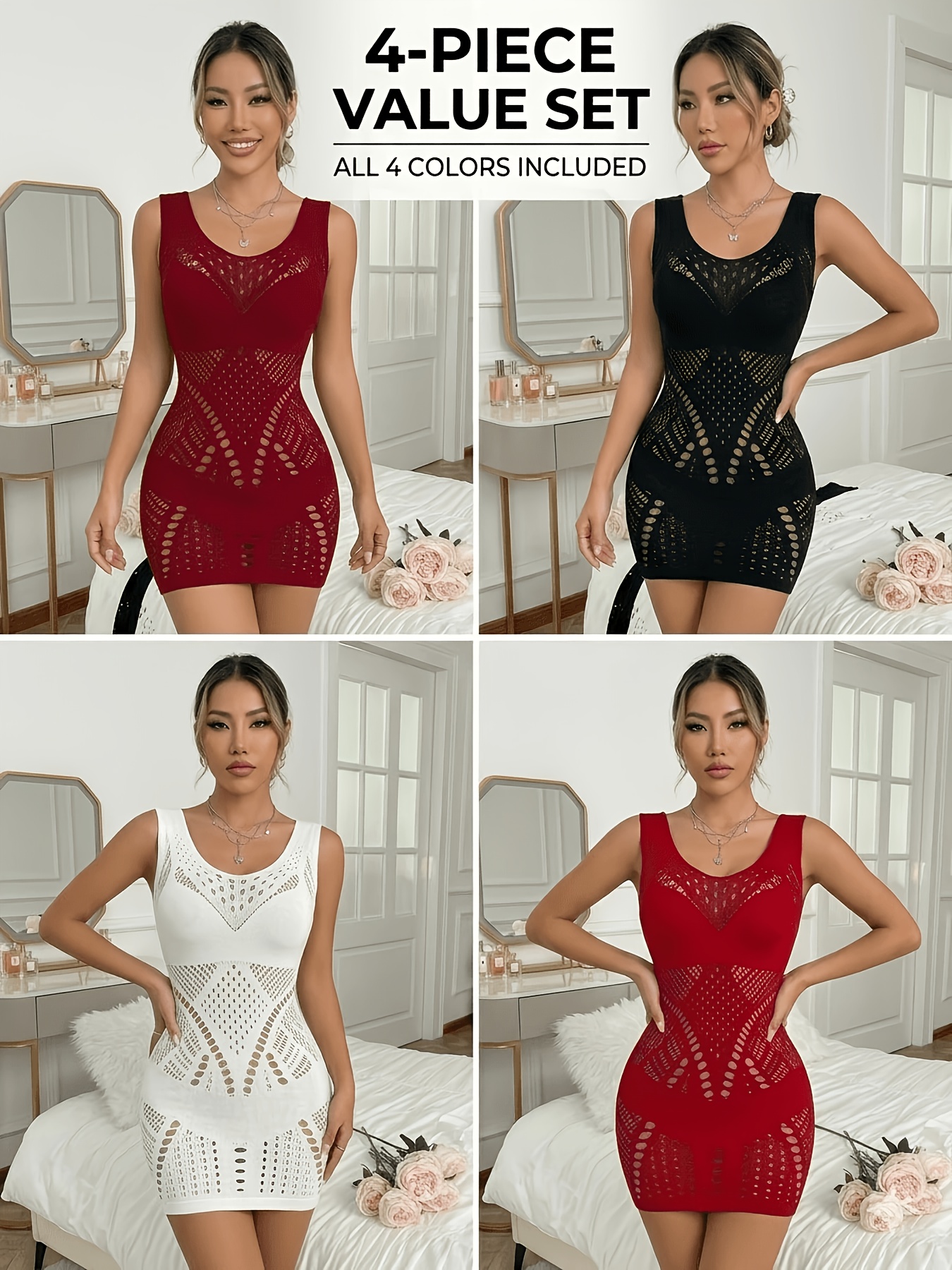 bow dress for women Miss Circle Flore Black Crystal Straps Backless Gown With Light stretchy Matte stretch satin Boned Color:Pink Everbloom Magnetic Front Long Sleeve