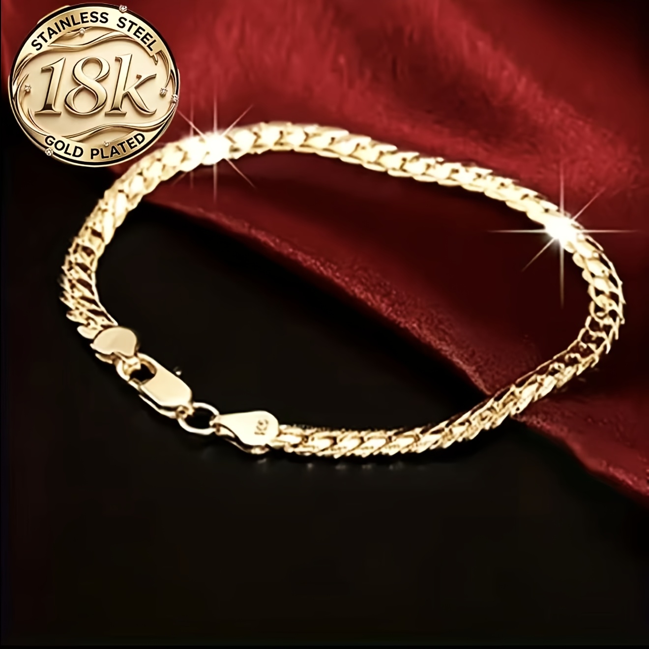 2pcs High-Quality 316 Stainless Steel Material Bohemian Elegant Style Design Bracelets, Fashion Daily Accessory Golden Woven Bangle, All-Season Versatile Jewelry, Versatile High-End Jewelry