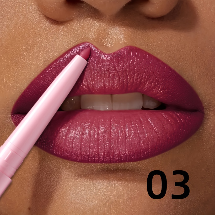 Mcd Long-lasting Matte Lip Liner Pencil - Moisturizing Lip Pencil With Wax-based Formula, Easy-apply //// Shades For Precise Lip Outlines, Durable Lip Makeup Enhancer Suitable For Skin Types