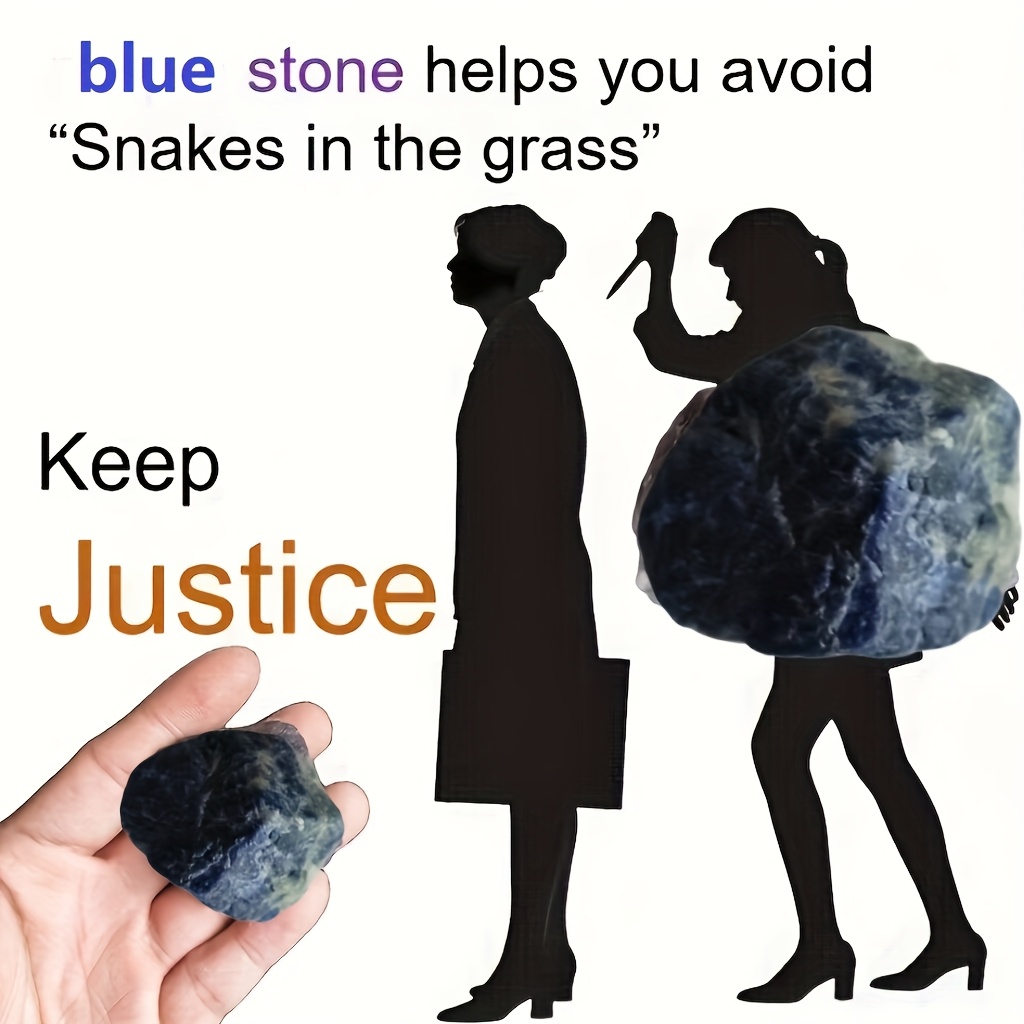 TEMU From Evil Purple Natural Ore, Smooth,, Relationship -suitable For, Workplaces And That Need Exorcism, Irregular Shape