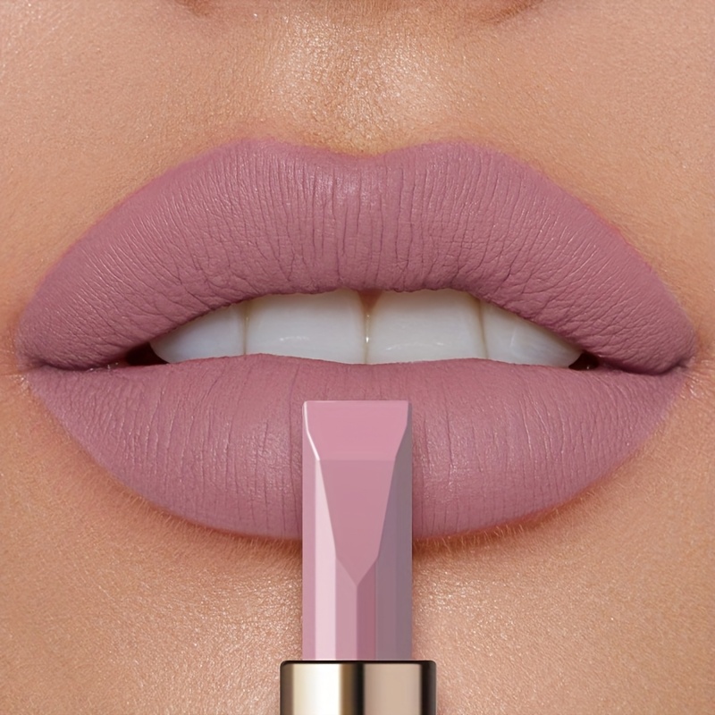 lápiz labial mate aterciopelado,  , resistente   y al  ,   para maquillaje  , regalo   para   de san valentín para enviar a  