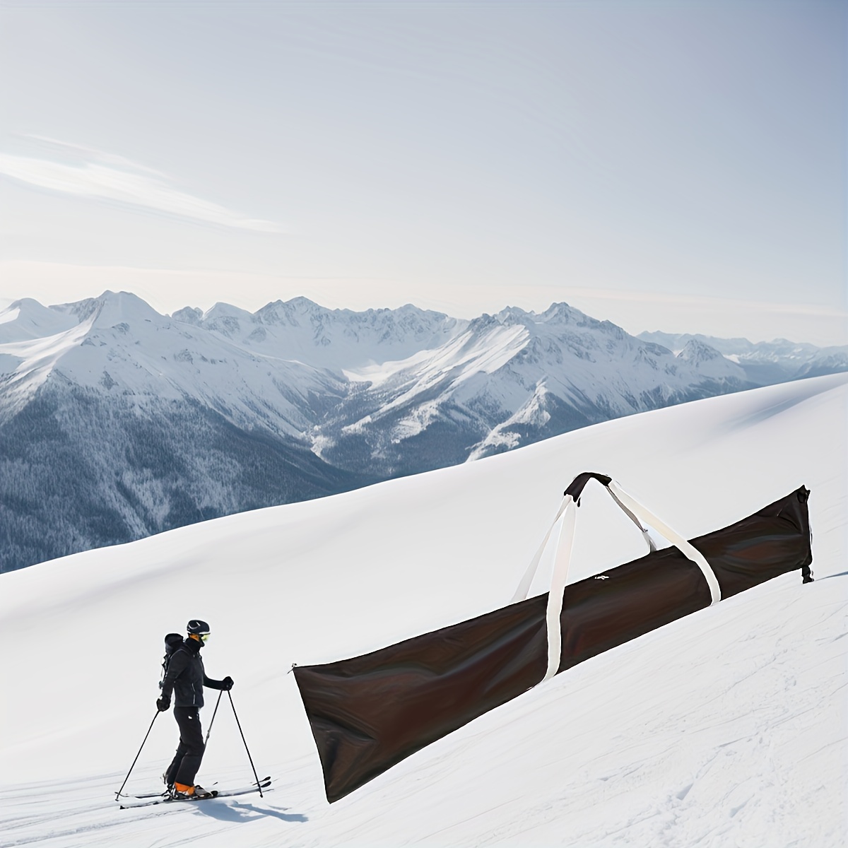 

Sac de Ski Étanche et avec Sangle Réglable - Polyester Élégant, Convient à Tous les Planches, de 10L-20L