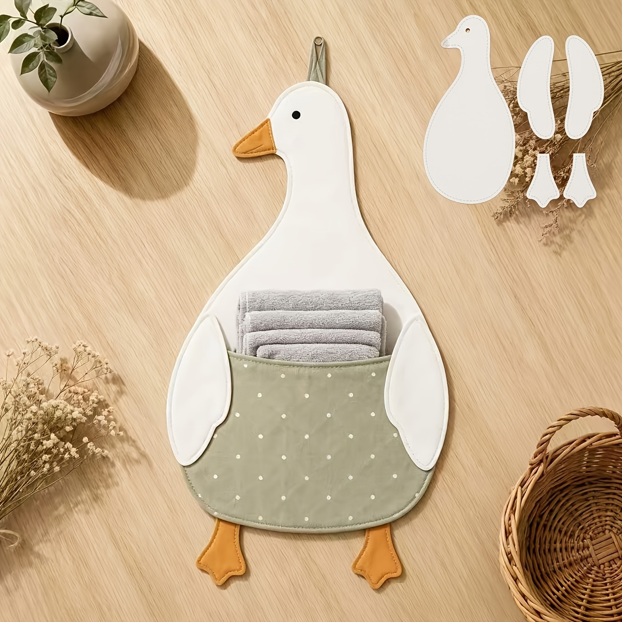 TEMU Set da 5 pz Stencil da Cucito Riutilizzabili e Lavabili in Materiale PET - Adatti per Modelli di Taglio per Patchwork e Sacchetta da Appendere