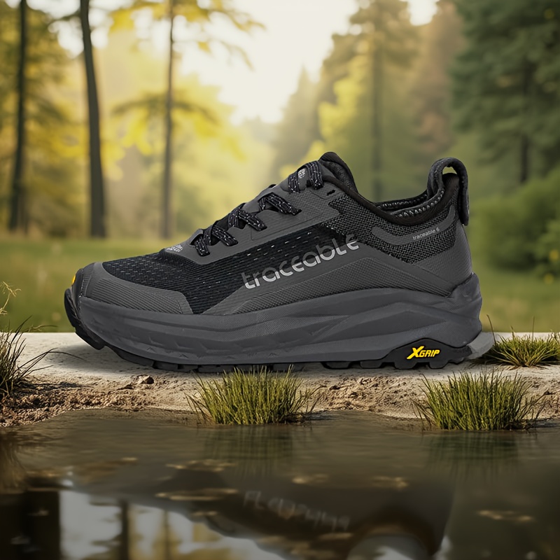 Sneakers, Men's Outdoor Shoes, Anti-Slip Comfortable Casual Shoes, Men's Outdoor Camping Sports Trail Running Shoes, Fashionable and Versatile Trendy Shoes