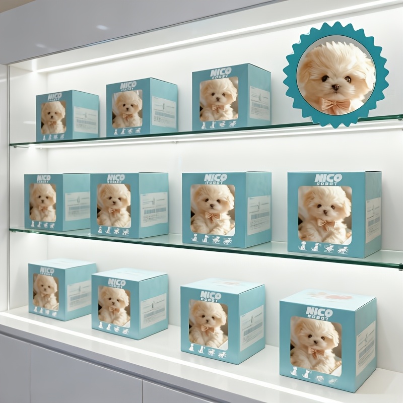 simulation machine dog puppy interacts like a real electronic dog and is suitable for children to play with interactive toys that   and make sounds the special edition   with a drawstring and a cute bow tie ideal birthday gift Product details 2