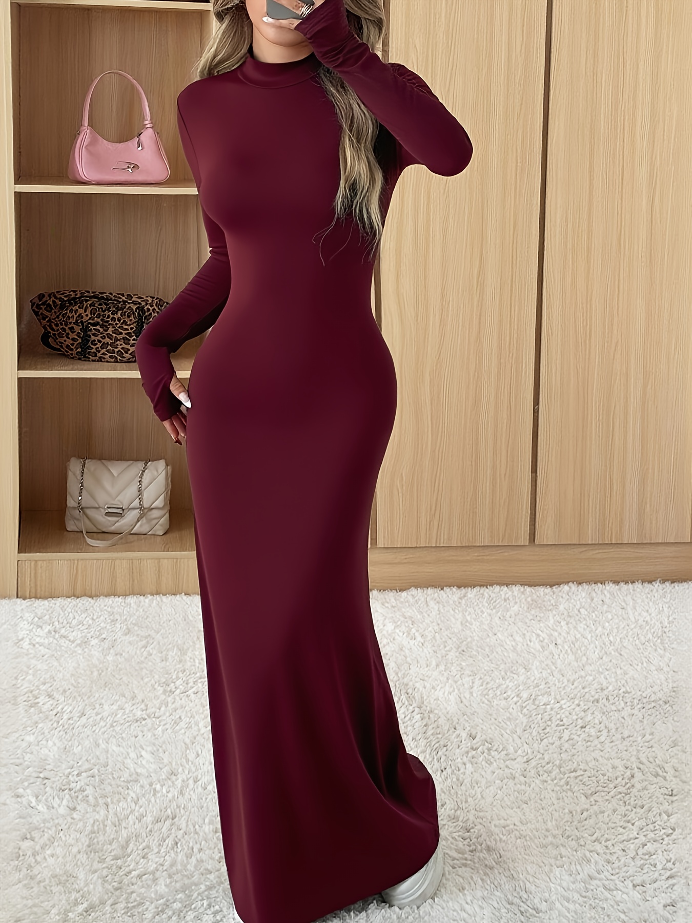 green emerald velvet dress Tiered Cotton Maxi Dress for Tall Women – Liv Tall main image 1