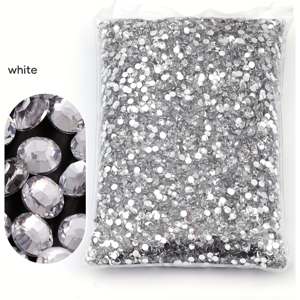 TEMU 3Mm/9900pcs, Diamantes de resina planos no fundibles a caliente, ideales para tazas, bolsos, ropa, zapatos, decoraciones hechas a