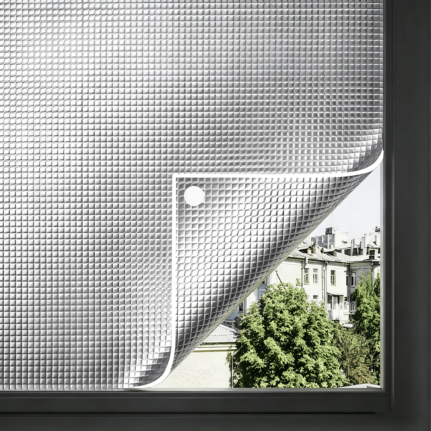 eine rolle balkon isolier sonnenschutz fensterfolie