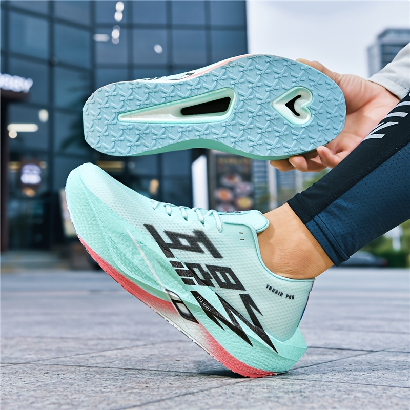PB6.0 Carbon Plate Running Shoes for Men, Outdoor True Explosion Soft Sole Physical Test Training Shoes, Couple's Marathon Jogging Shoes for Women