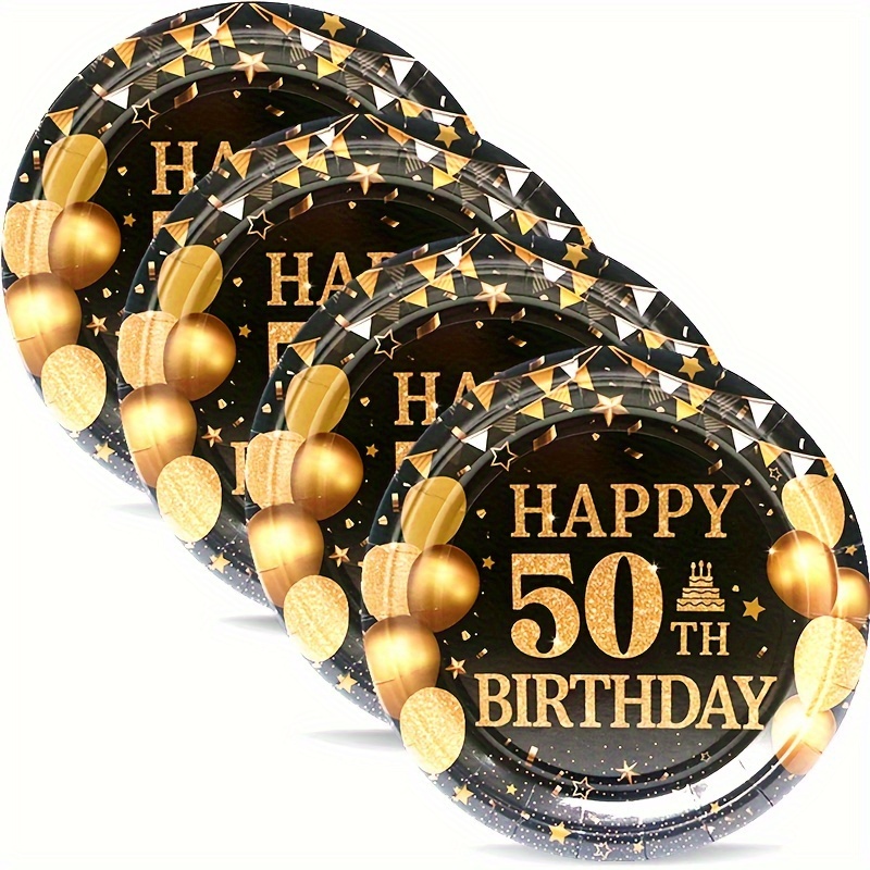 Conjunto Decoraciones 50 Cumpleaños Mujeres Hombres 50 - Temu